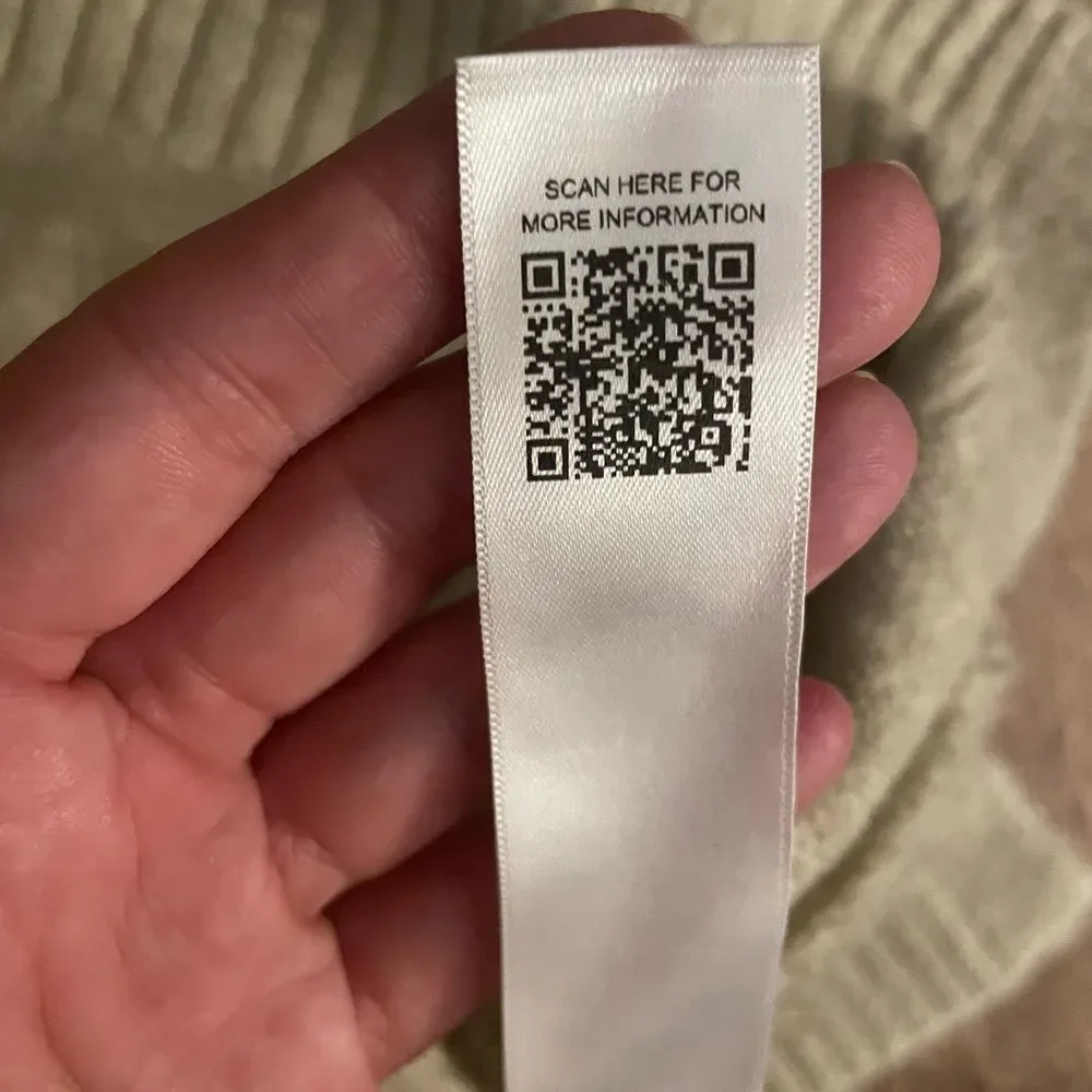 TOPSHOP cozy v-neck sweater with side slits and ribbed trim Small (cream) - Picture 4 of 5